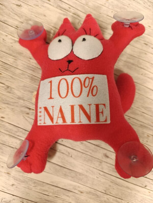 Игрушка кот Саймон " 100 % naine"